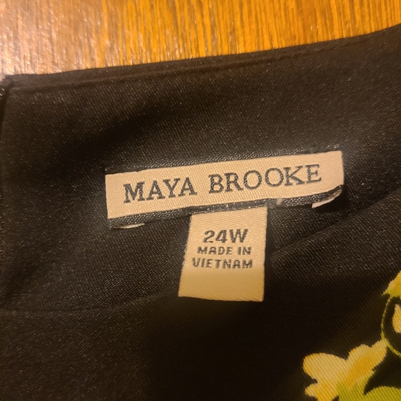 Floral Accent Dress - Picture 2 of 2